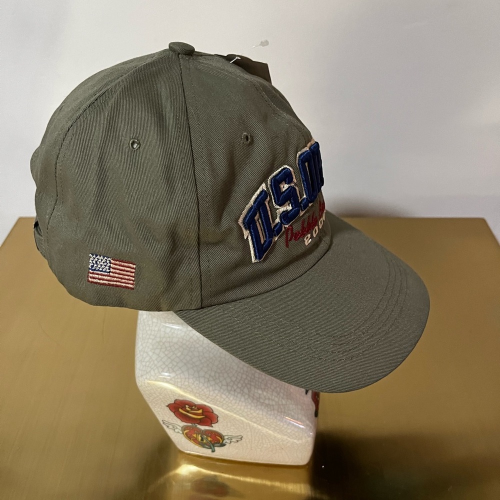 2000 U.S. Open Pebble Beach Hat NWT Vintage Golf Strapback Cap - Picture 5 of 8